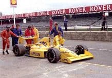 Lotus 101 Judd Donnely 1989 Silverstone test (a)