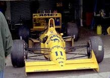 Lotus 101 Judd Piquet's car 1989 Silverstone test