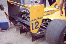 Lotus 102 Lamborghini Donnelly rear suspension 1990 (a)