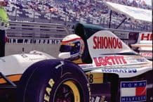 Lotus 109 Zanardi cockpit close up French GP 1994 (a)