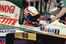 Lotus 109 Zanardi cockpit close up French GP 1994 (b)