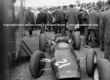 Lotus 24 - BRM Masten Geegory's TIM PARNEL Team car in Silverstone Paddock 1963 British GP