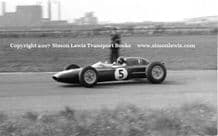 Lotus 24 Jim Clark. Photo. 1962 F1 Aintree 200
