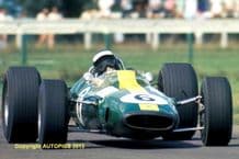 LOTUS 33 Jim Clark,  Warwick Farm, 1967 Tasman Series  colour