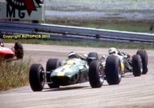 Lotus 39 Jim Clark . Lakeside 1966 Tasman Series