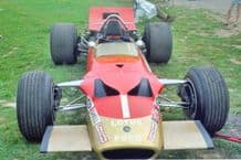 Lotus 49 Graham Hill 1969 Monaco winner photo (front)