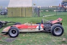 Lotus 49 Graham Hill 1969 Monaco winner photo (side)
