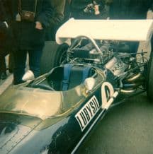 Lotus 49 Graham Hill 1970 Race of Champs close up
