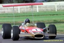 LOTUS 49 Graham Hill,  Warwick Farm, 1969 Tasman Series (a)