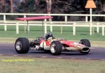LOTUS 49 Graham Hill,  Warwick Farm, 1969 Tasman Series (b)