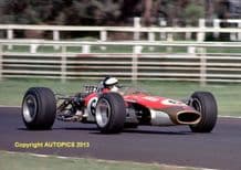 LOTUS 49 Jim Clark,  Warwick Farm, 1968 Tasman Series (b)