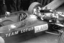 Lotus 49. Photo. Jim Clark's winning car British GP 1967 (b)