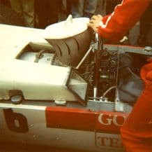Lotus 56B Turbine 4wd paddock 1971 Brands (e)