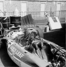 Lotus 56B Turbine 4wd paddock 1971 Dutch GP