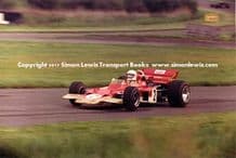 Lotus 72 Jochen Rindt. Photo.  Oulton Park Gold Cup 1970 (b)