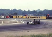 Lotus 72 JPS Ronnie Peterson sideways 1973 British GP