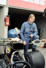 Lotus 72 Ronnie Peterson 1974 French GP pits