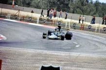 Lotus 72 Ronnie Peterson French GP 1975 sideways