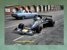 Lotus 76 D Render Brighton 77 returing from run