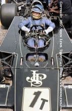 Lotus 76 Ronnie Peterson 1974 German GP pits. Photo