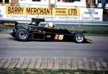 Lotus 77 Gunnar Nilsson, Silverstone 1976 F1 (a)
