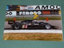 LOTUS 78 Mario Andretti 1977 Silverstone F1 7x5 " photo