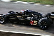 Lotus 78 Mario Andretti at speed Brands Hatch 77