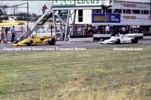 Lotus 78 (Vilotta) Arrows A1b (Zunino) Mallory Park  Aurora F1 1979 (B)