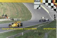 Lotus 78 (Vilotta) Wolf WR6 (Kennedy) March 792,  Chevron B41.  Brands Hatch Aurora F1 1979