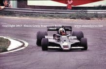 Lotus 78. photo. Gunnar Nilsson wins Belgium GP F1 1977
