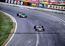 Lotus 79 . Photo. Mario Andretti Ronnie Peterson British GP 1978
