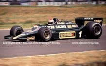 Lotus 79 Mario Andretti . Photo. 1979 British GP (b)