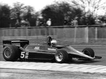 Lotus 79 Mario Andretti at speed 1978 Silverstone F1