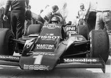 Lotus 80 Mario Andretti 1979 pits Brands Hatch