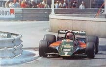 LOTUS 80 Mario Andretti F1 Monaco 1979 poster 35x24" ( 910x610mm)