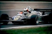 Lotus 87 Mansell at speed 1981 British GP (b)