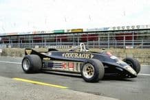Lotus 88 front 3/4 view 1981 British GP