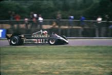 Lotus 88 Mansell at speed 1981 British GP Rare