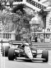 Lotus 94T Renault Turbo DeAngelis Monaco GP 1984