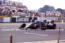 Lotus 94T Renault Turbo Mansell British GP 1983 (D)