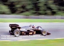 Lotus 94T Renault Turbo Mansell British GP 1984 (B)