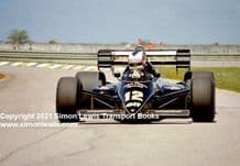 Lotus 94T Renault Turbo Nigel Mansell Brazil GP 1984