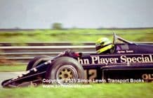 Lotus 97T Renault Ayrton Senna Brazil 1985 GP close-up photo