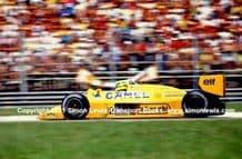 Lotus 99T Honda Turbo Ayrton Senna F1 Brazil 1987 (A)