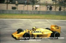 Lotus 99T Honda Turbo Senna Mexican GP 1987