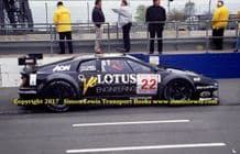 Lotus Esprit V8 Turbo GTR. photo. Lammers/McCarthy. Silverstone pit lane BPR GT 1996