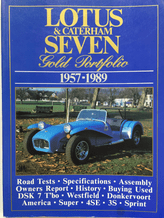 LOTUS SEVEN AND CATERHAM GOLD PORTFOLIO 1957-1989 (Clarke 1989)