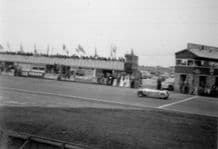 Lotus VI Peter Gammon at Silverstone 1954