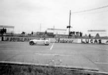 Lotus VI Peter Gammon at Silverstone 1954 snapshot (b)