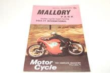 Mallory Park 1965 June 20 Post TT Motorcycle Races programme